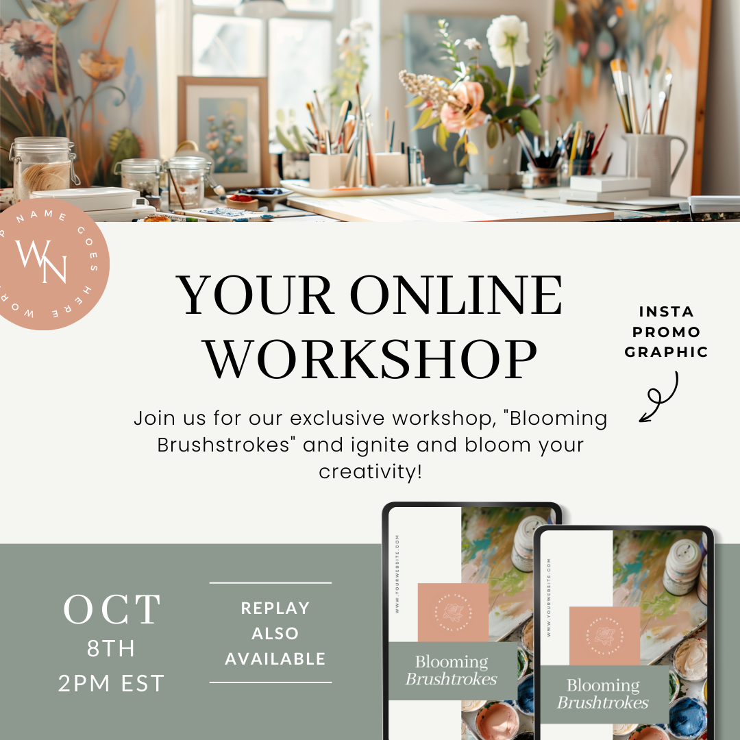 Systeme.io Workshop Sign Up & Sales Page - Art Coach