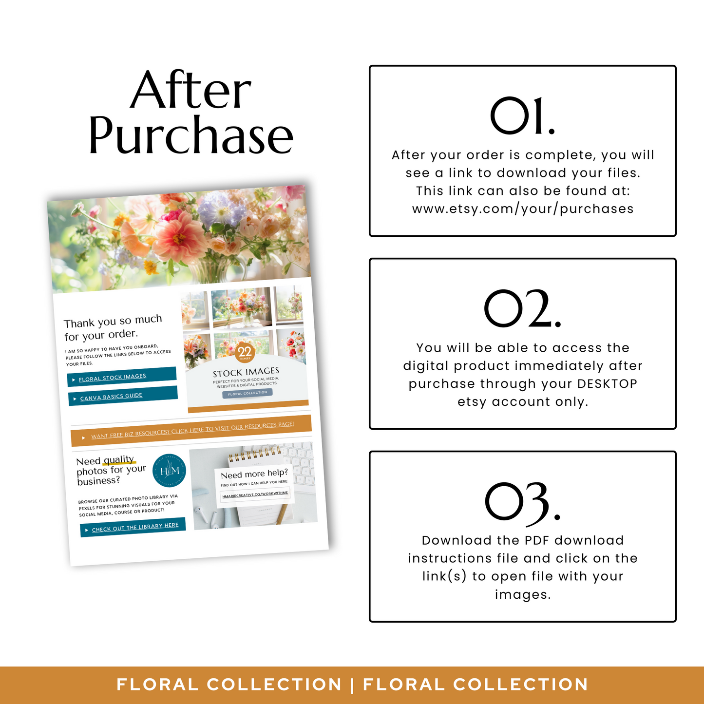 22 Styled Stock Images | Floral Collection