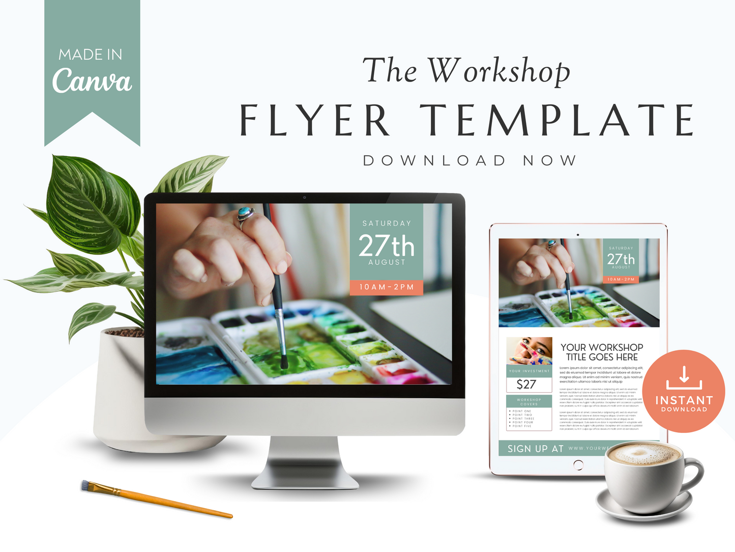The Workshop Flyer Template