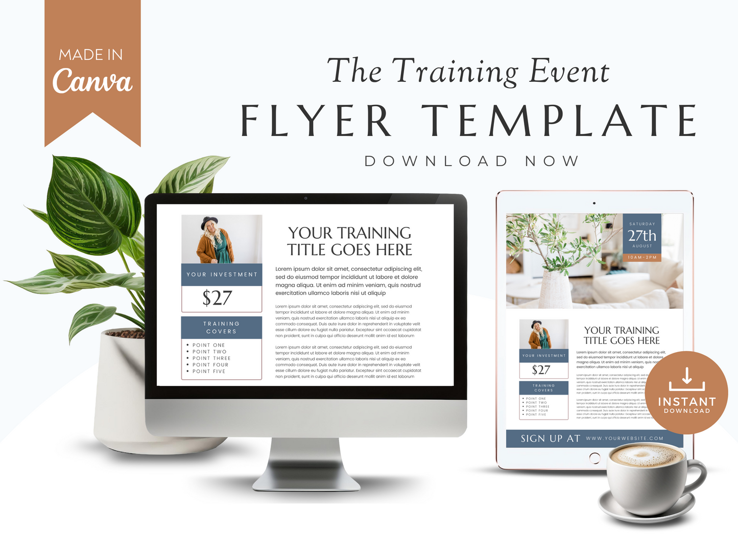 The Training Event Flyer Template - Real Estate
