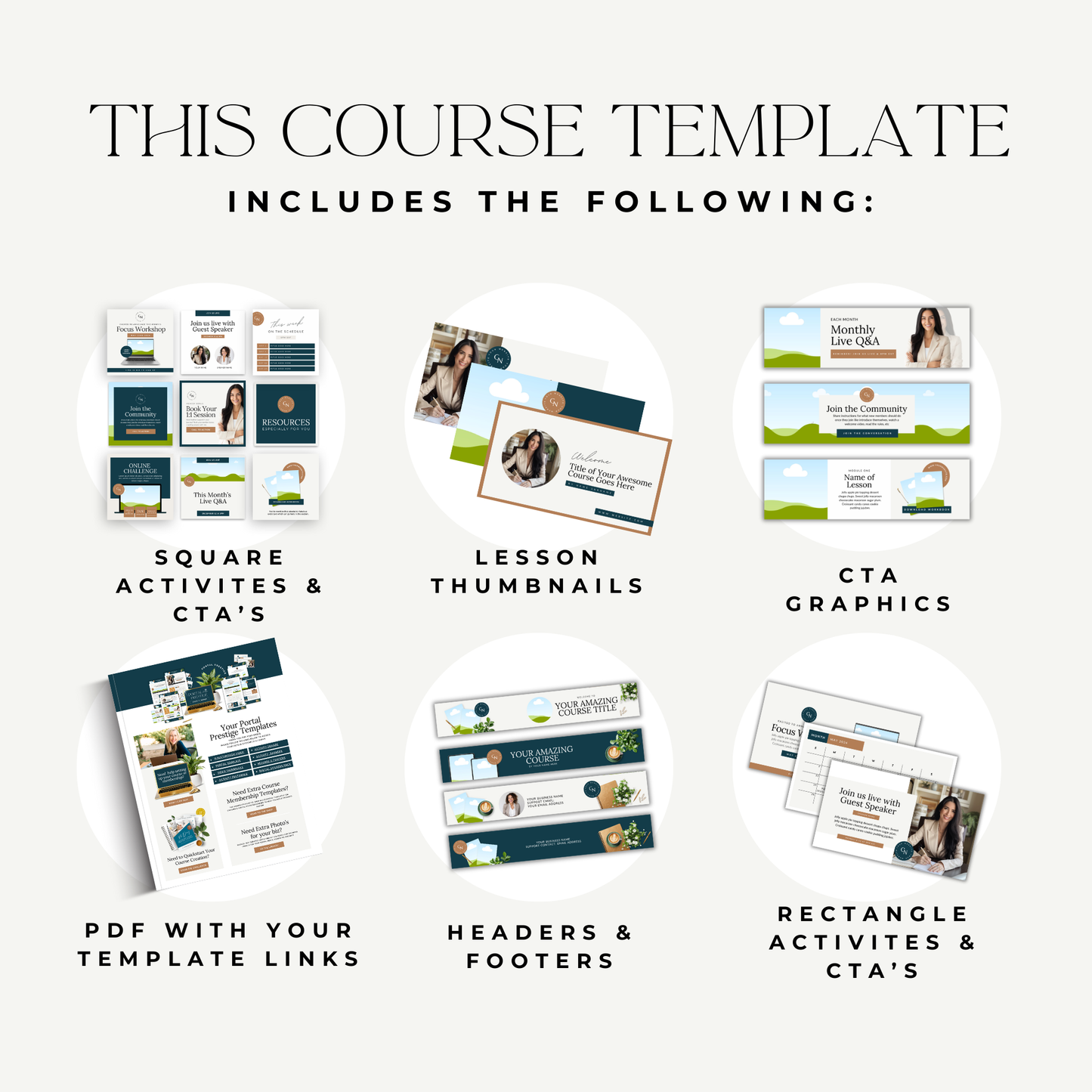 Systeme.io Course Portal Template