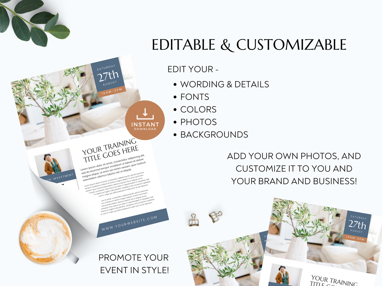 The Training Event Flyer Template - Real Estate