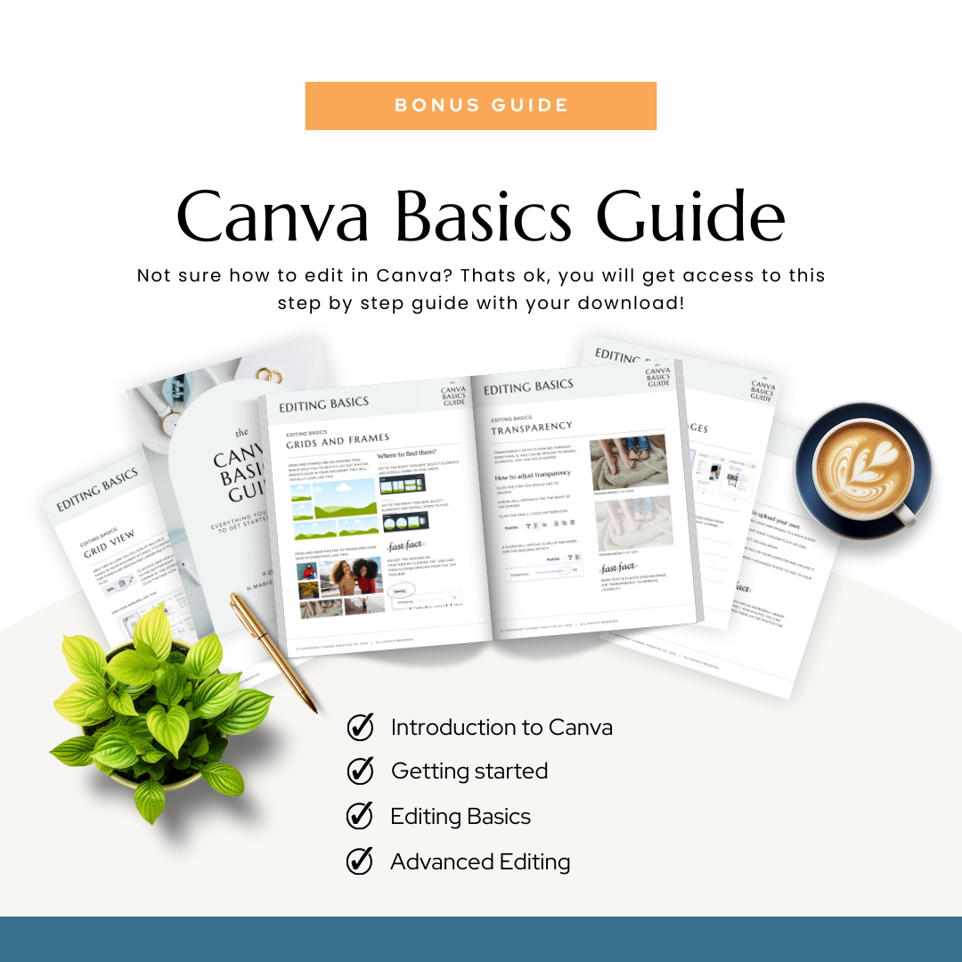 Coaching Boho Brand Board Sets