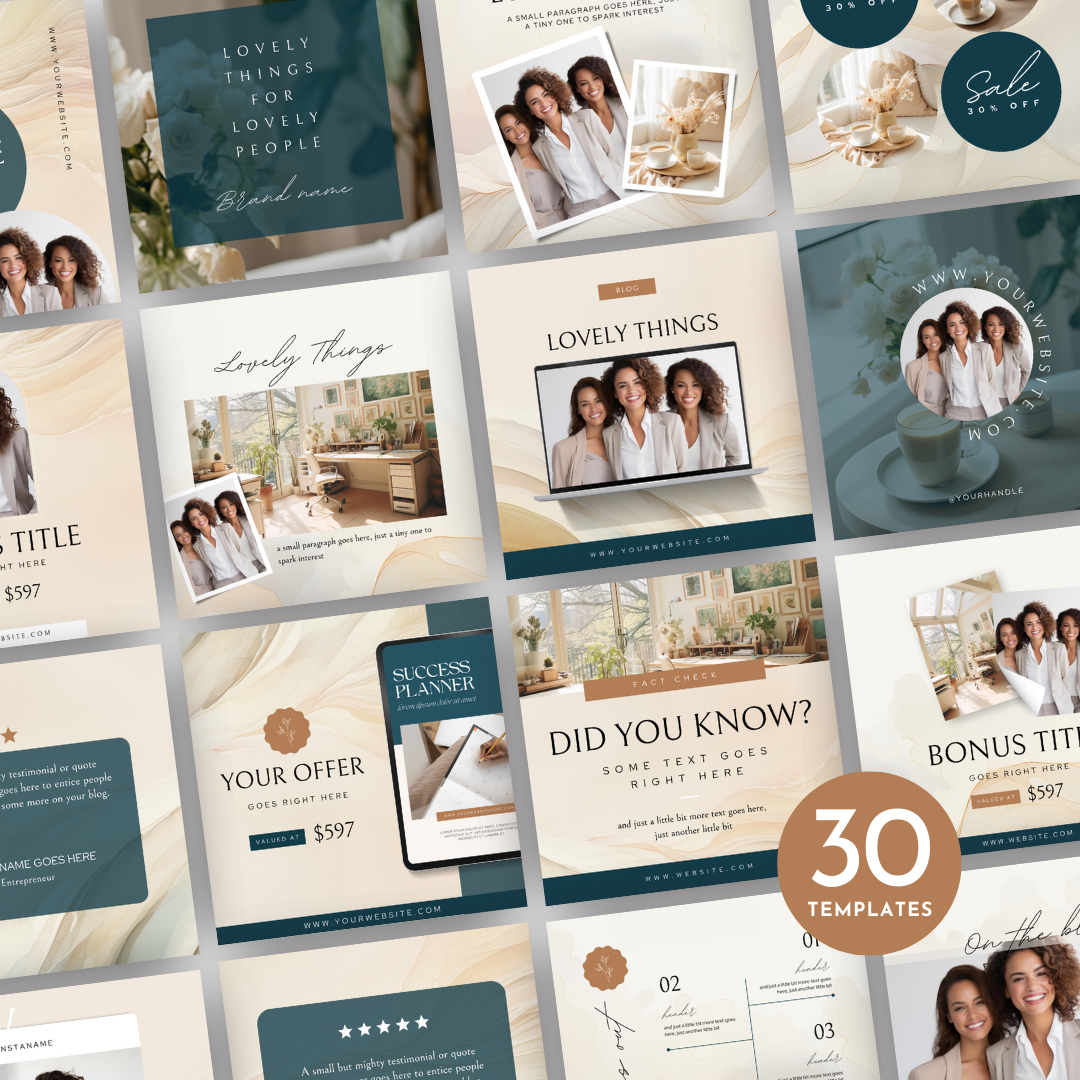 Coaching Social Media Post Kit - Business Coach