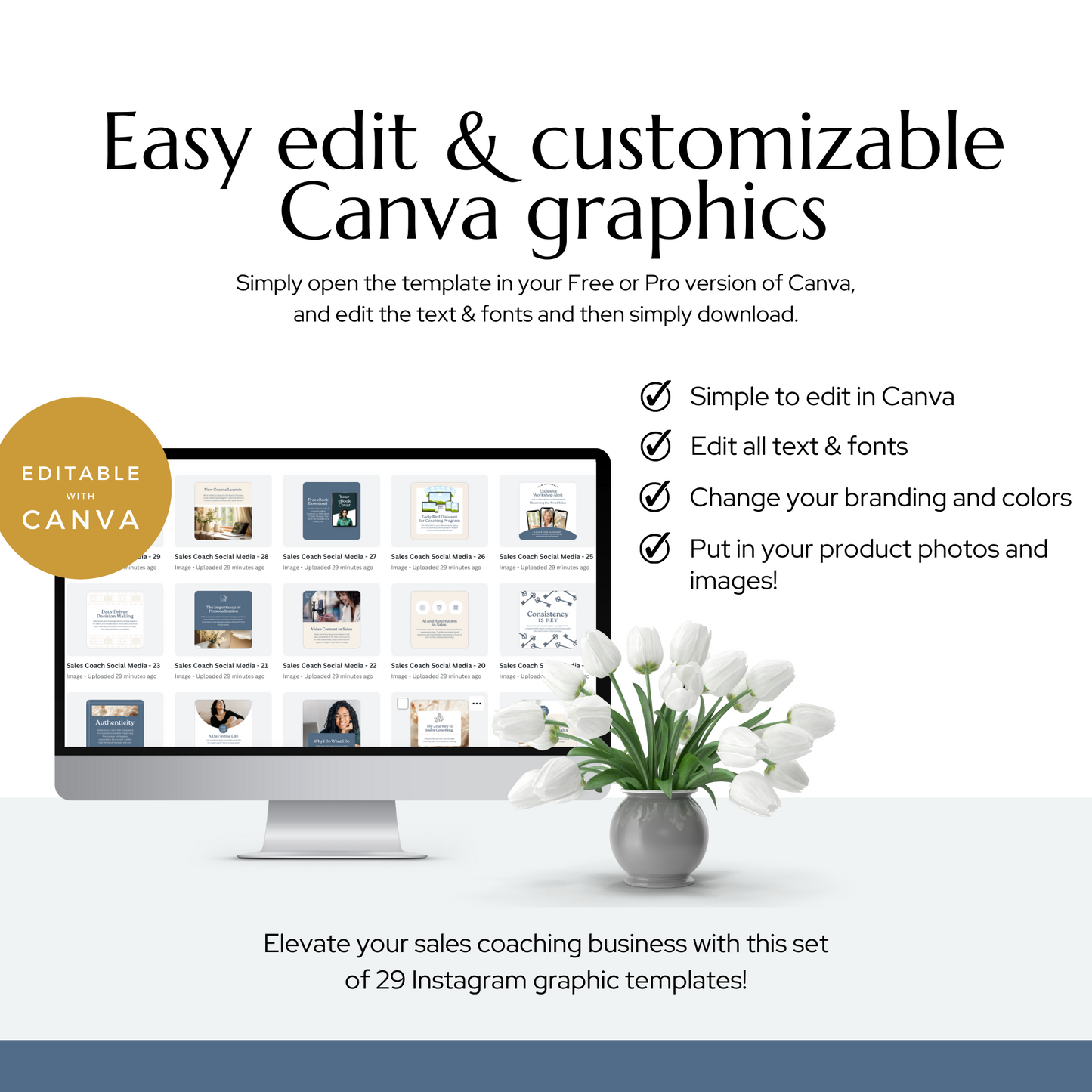 Sales Coach Instagram Templates