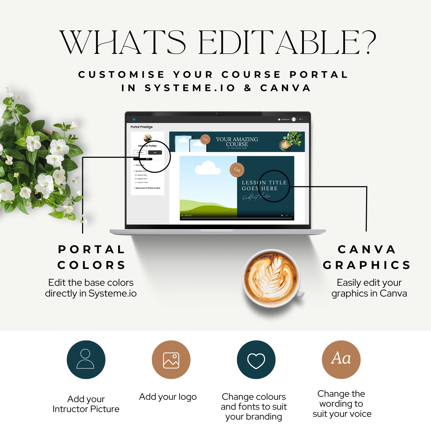 Systeme.io Course Portal Template
