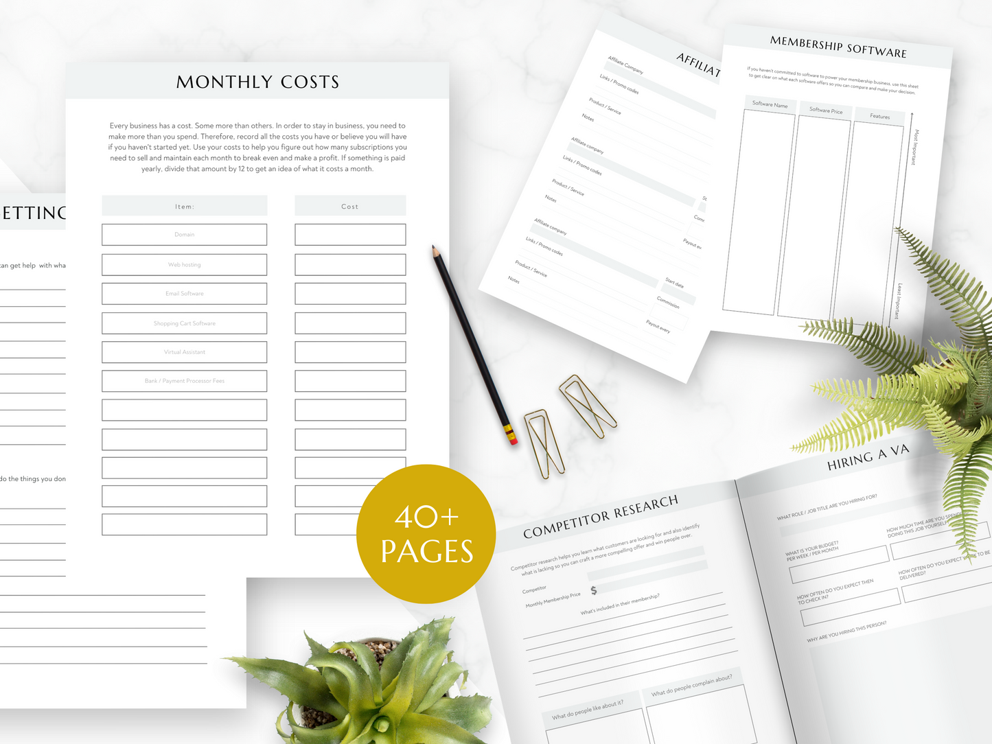 The Membership Planner