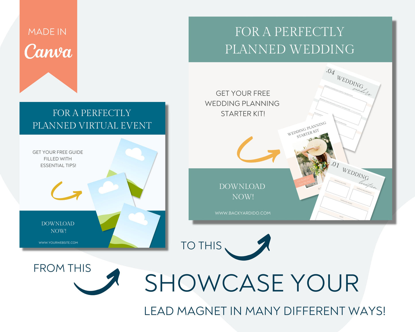 5 Instagram Lead Magnet Opt In Templates