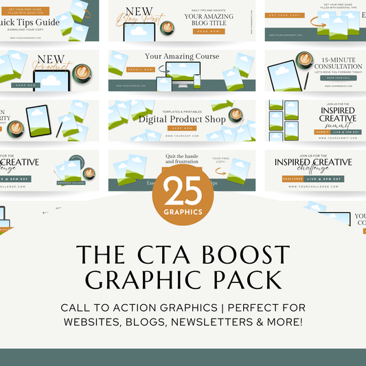 The Call to Action Boost Graphic Pack