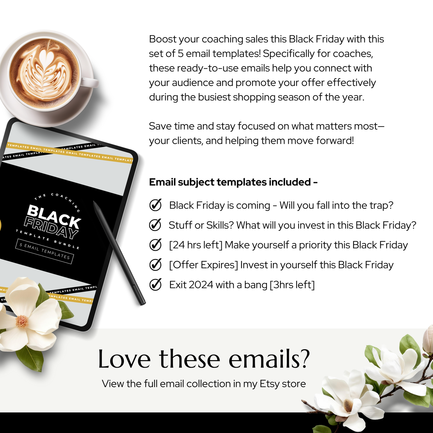 5 Email Black Friday Sequence