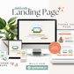 Opt-In Landing Page for Systeme.io | Coral & Green
