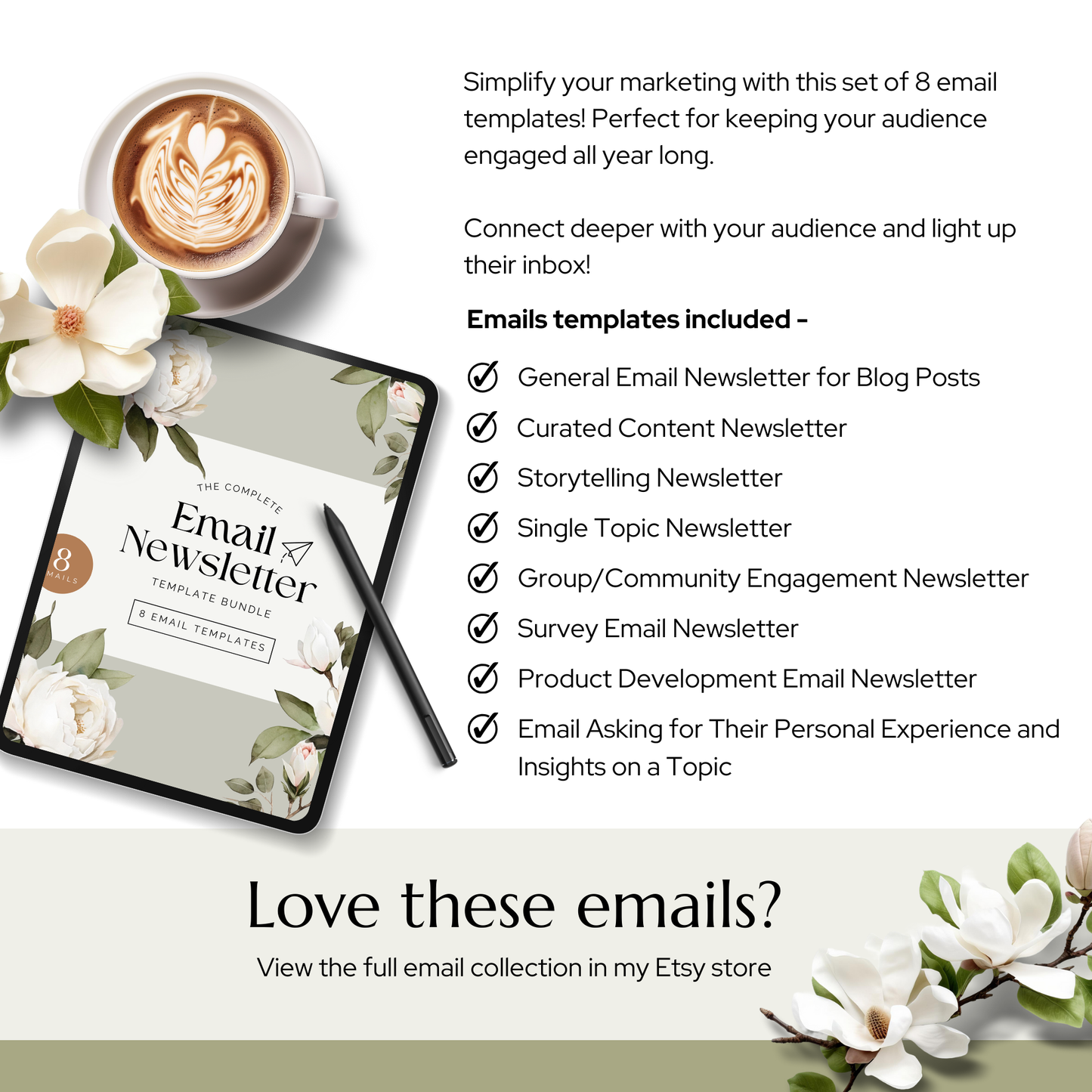 8 Newsletter Template Bundle