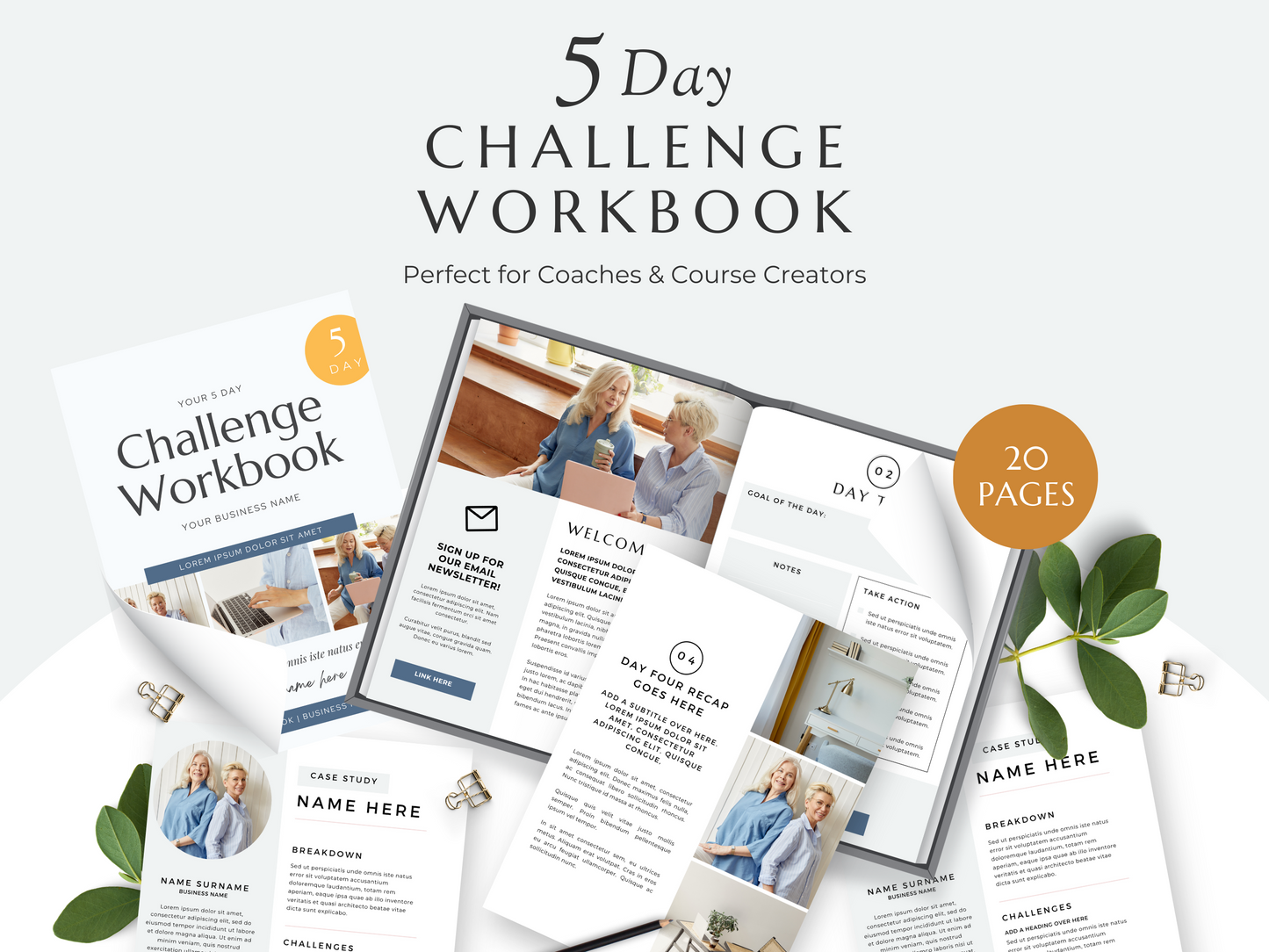 5 Day Challenge Workbook