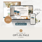 Opt-In Landing Page for Systeme.io | Floral
