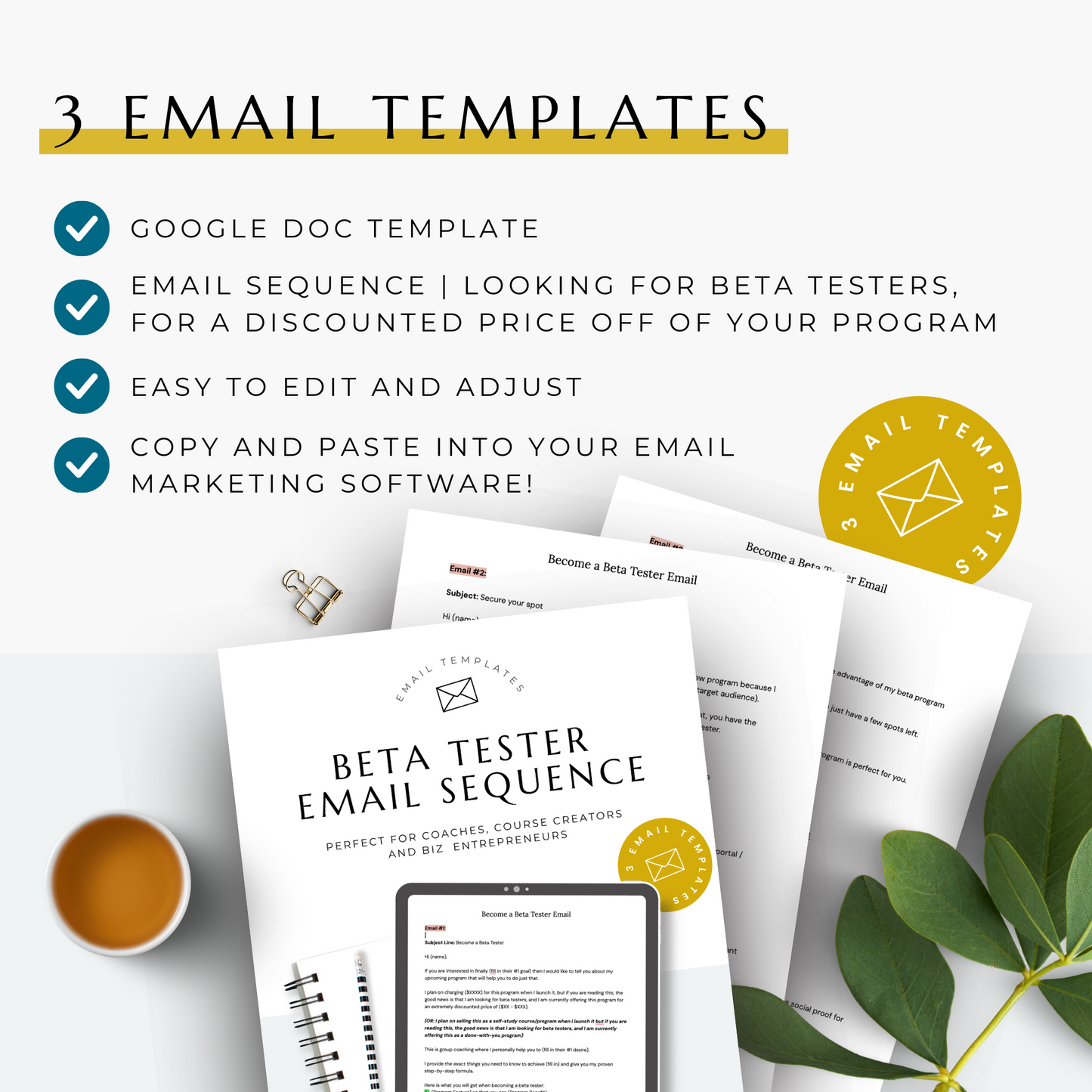Become a Beta Tester Email Sequence