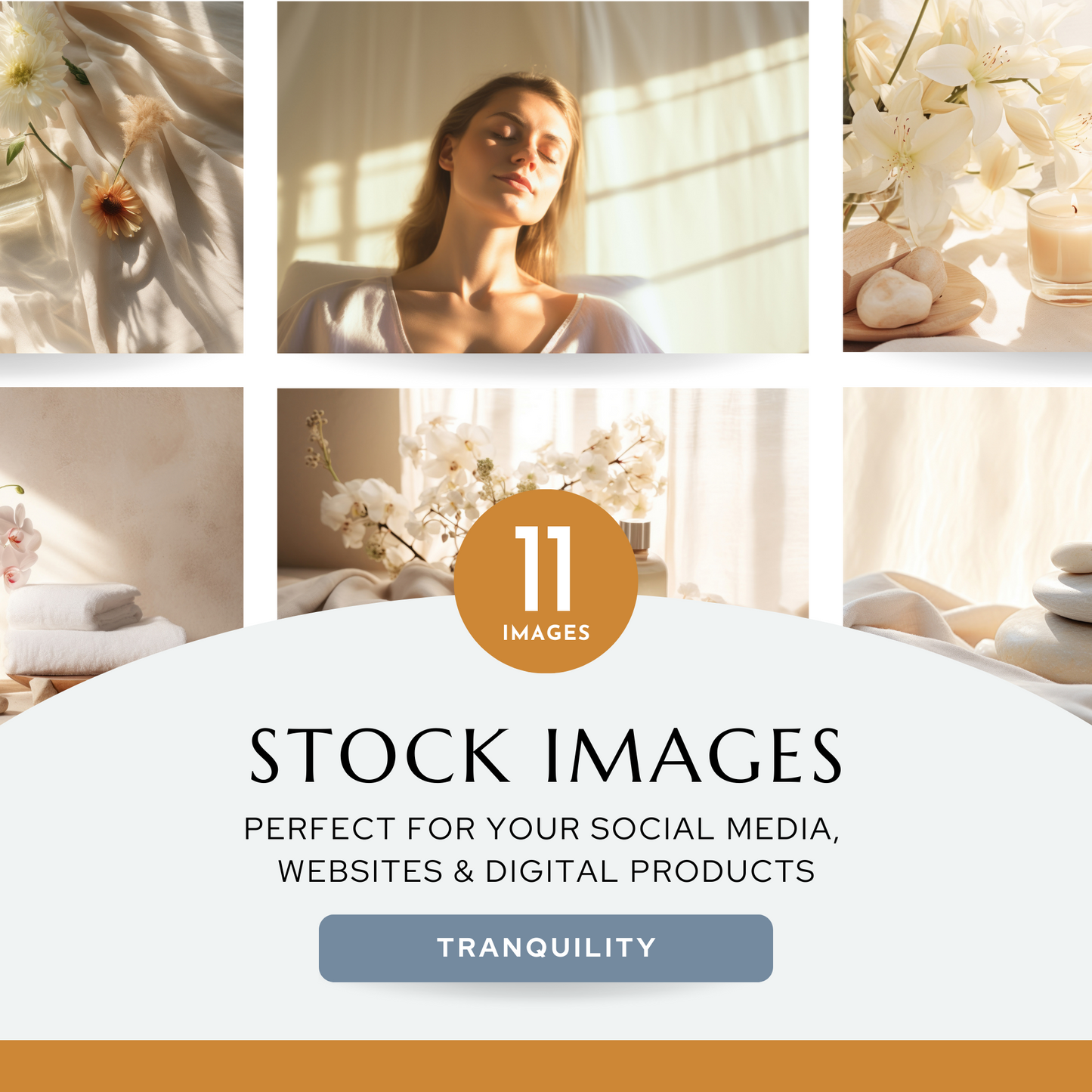 11 Styled Stock Images | Tranquility Collection