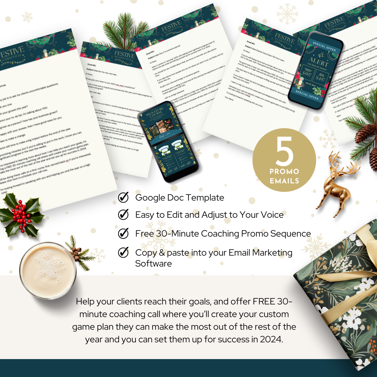 Festive Christmas Promo Kit