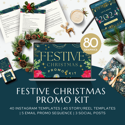 Festive Christmas Promo Kit