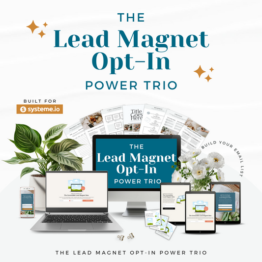 The Lead Magnet Opt-In Power Trio