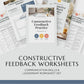 Coaching Worksheet | Constructive Feedback Practice