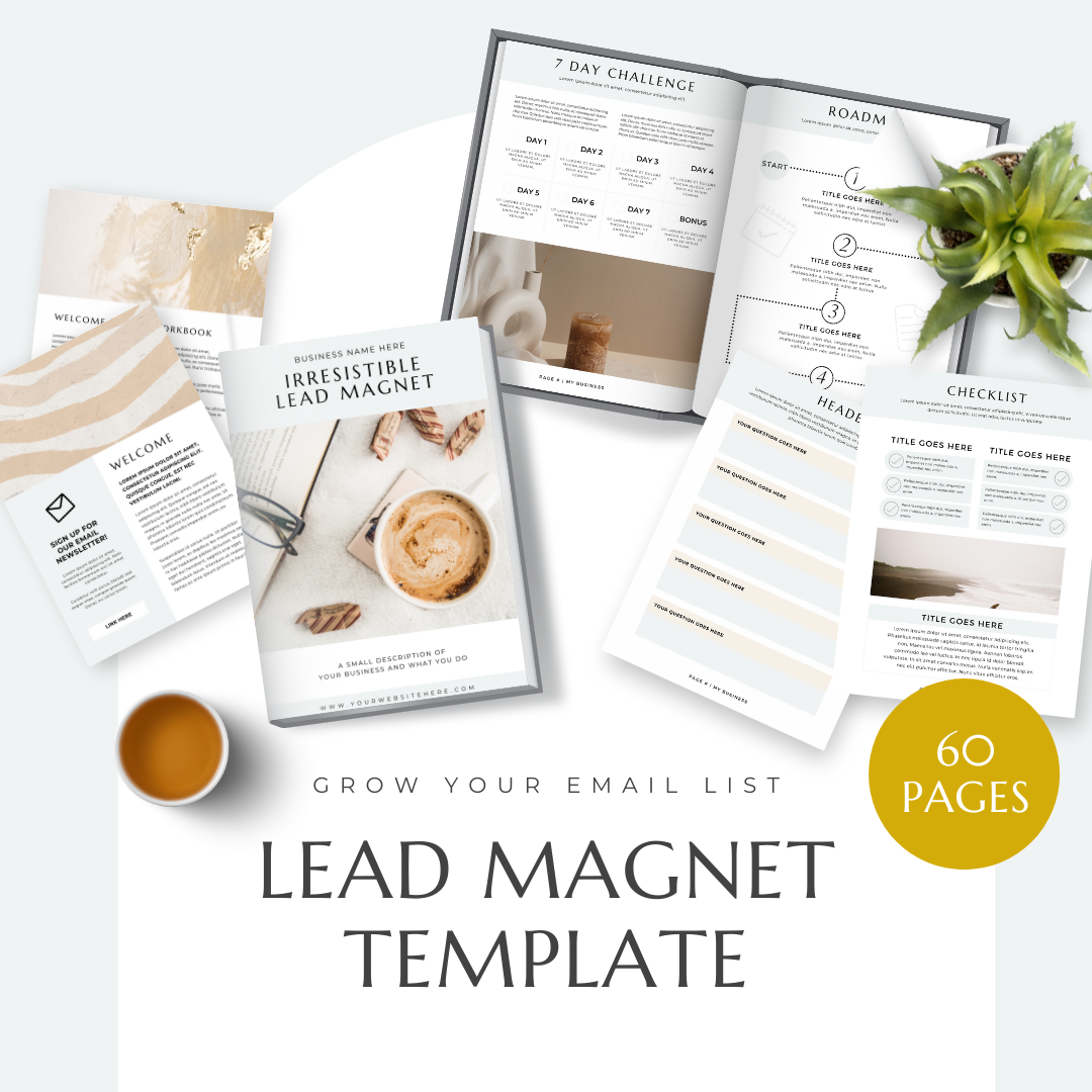 60 Page Lead Magnet Template