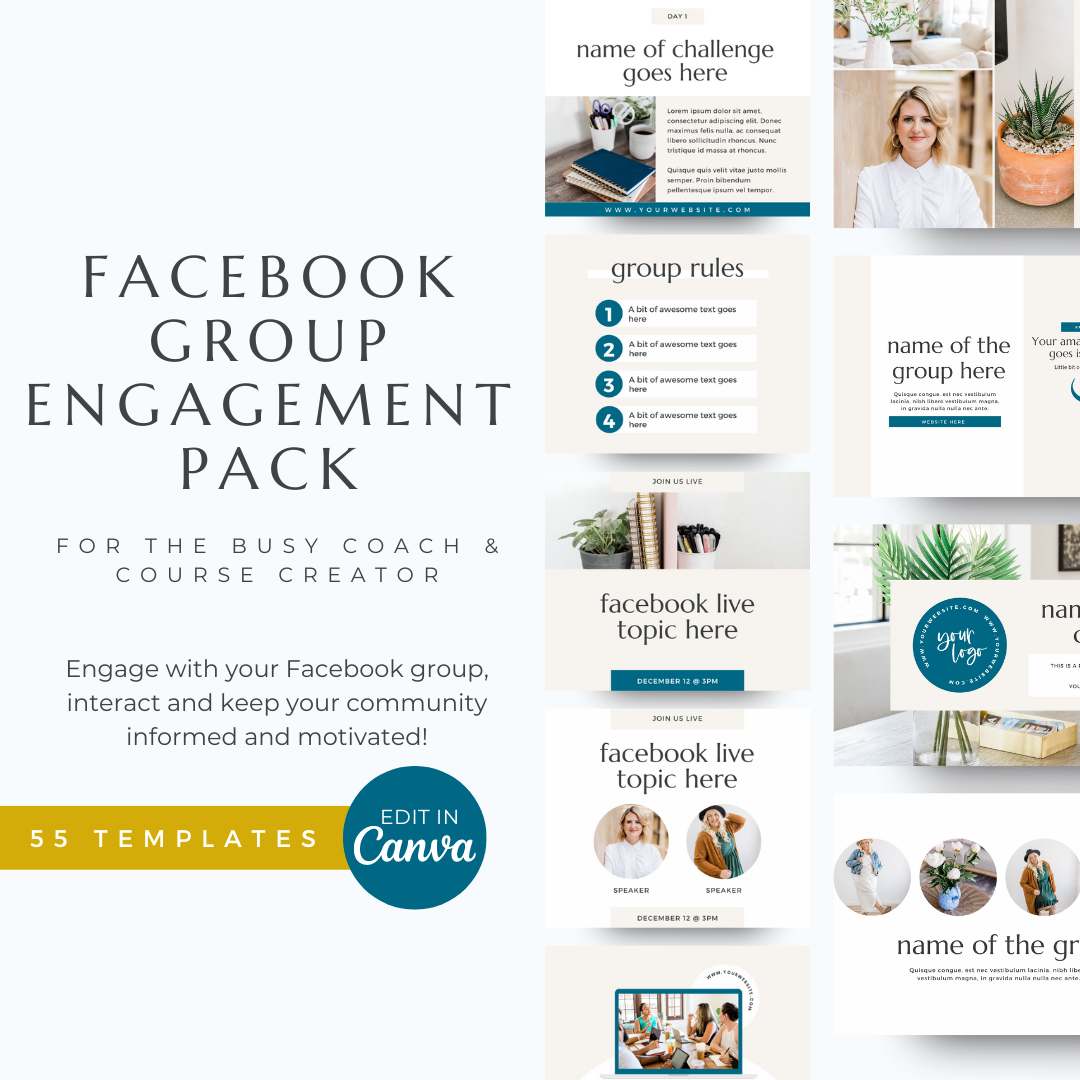 Facebook Group Engagement Pack