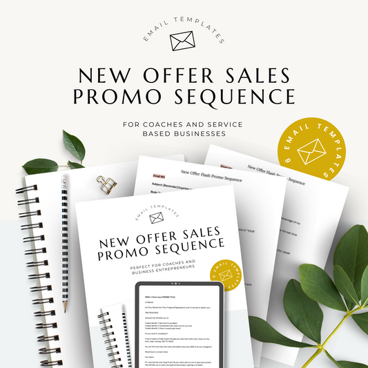 New Offer Sales Promo Sequence