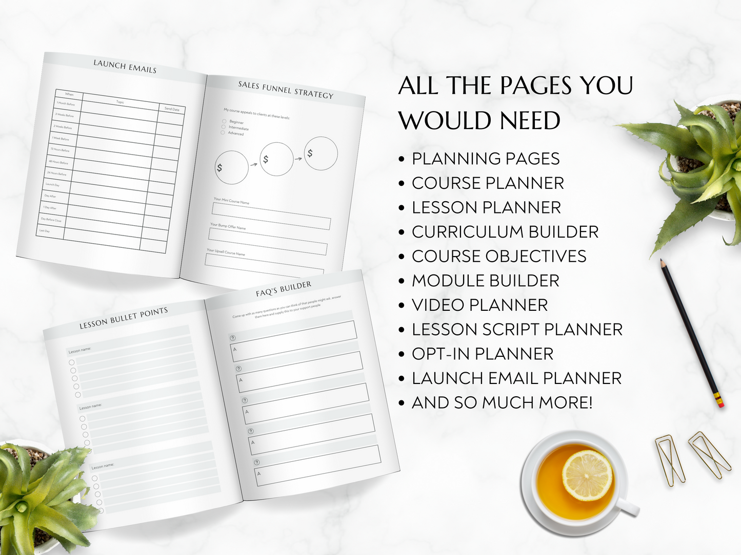 The Course Creation Planner