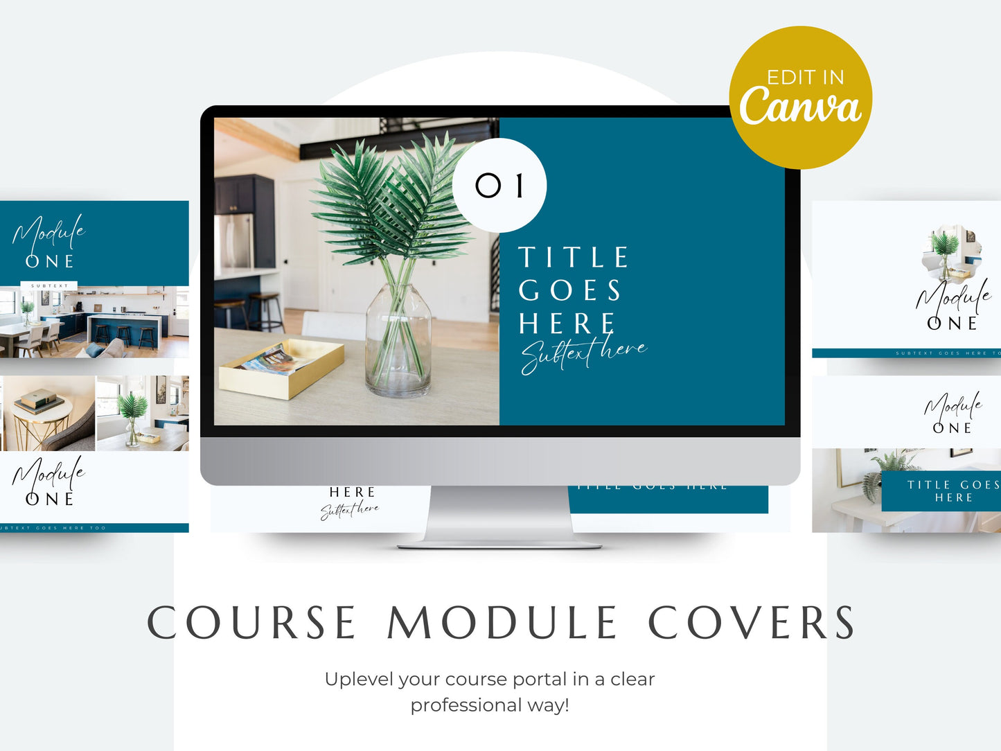 10 Course Module Covers | Course Thumbnails